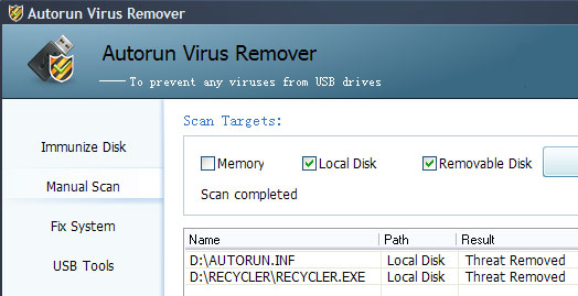 recycler virus removal